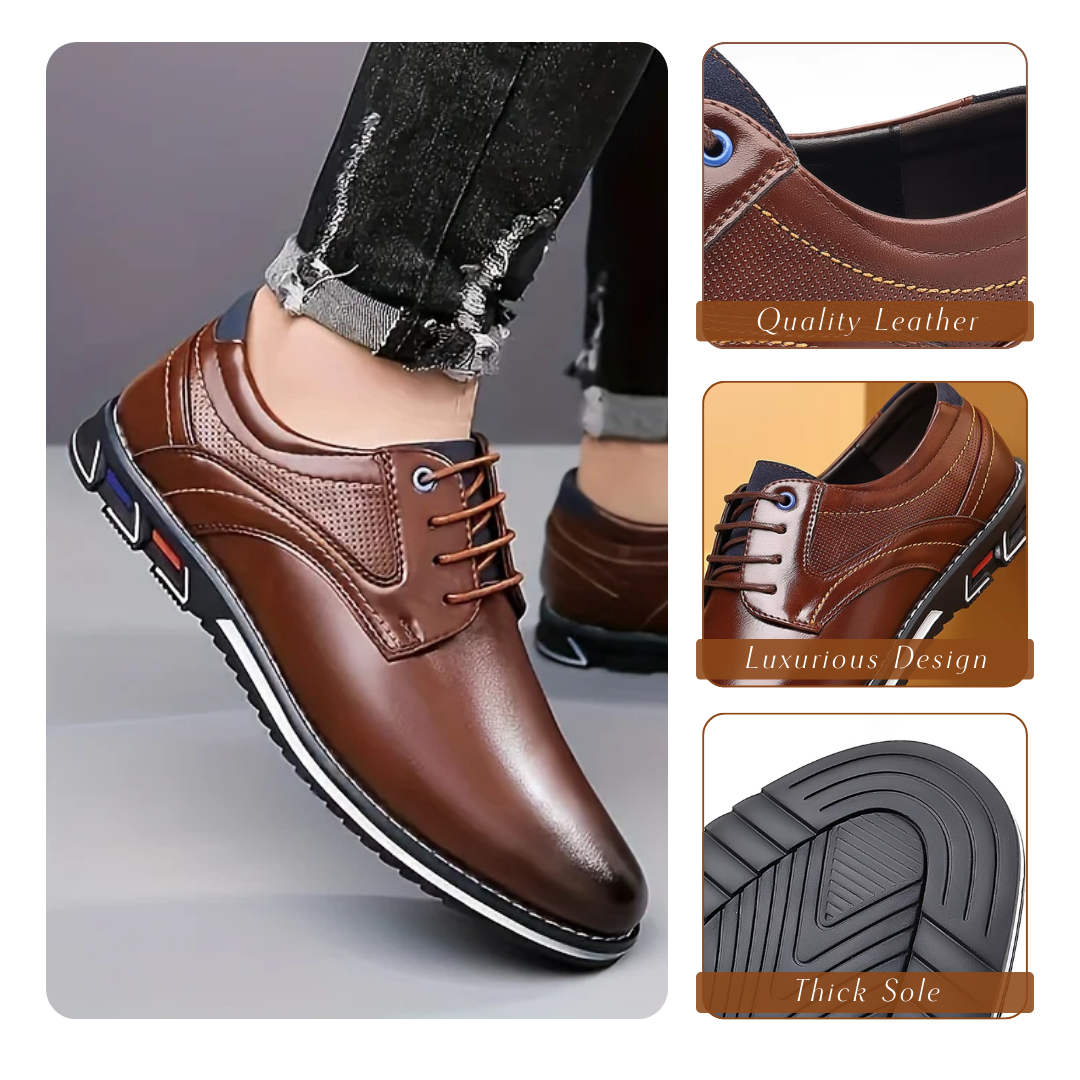 Harrison | Orthopedic Wear-resistant Non-Slip Lace Shoes