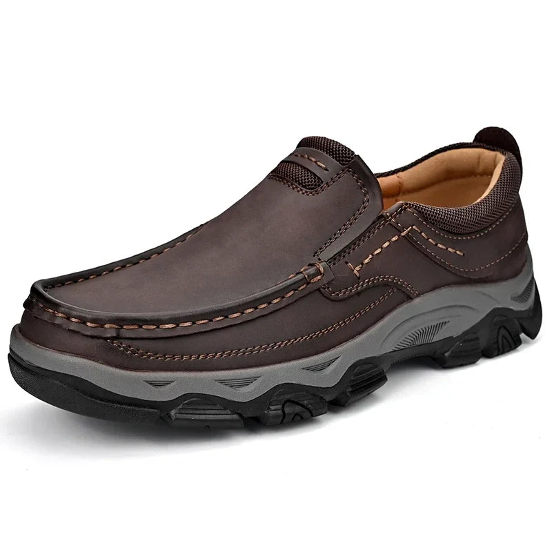 Men's Leather Orthopedic Walking Outdoor Shoes
