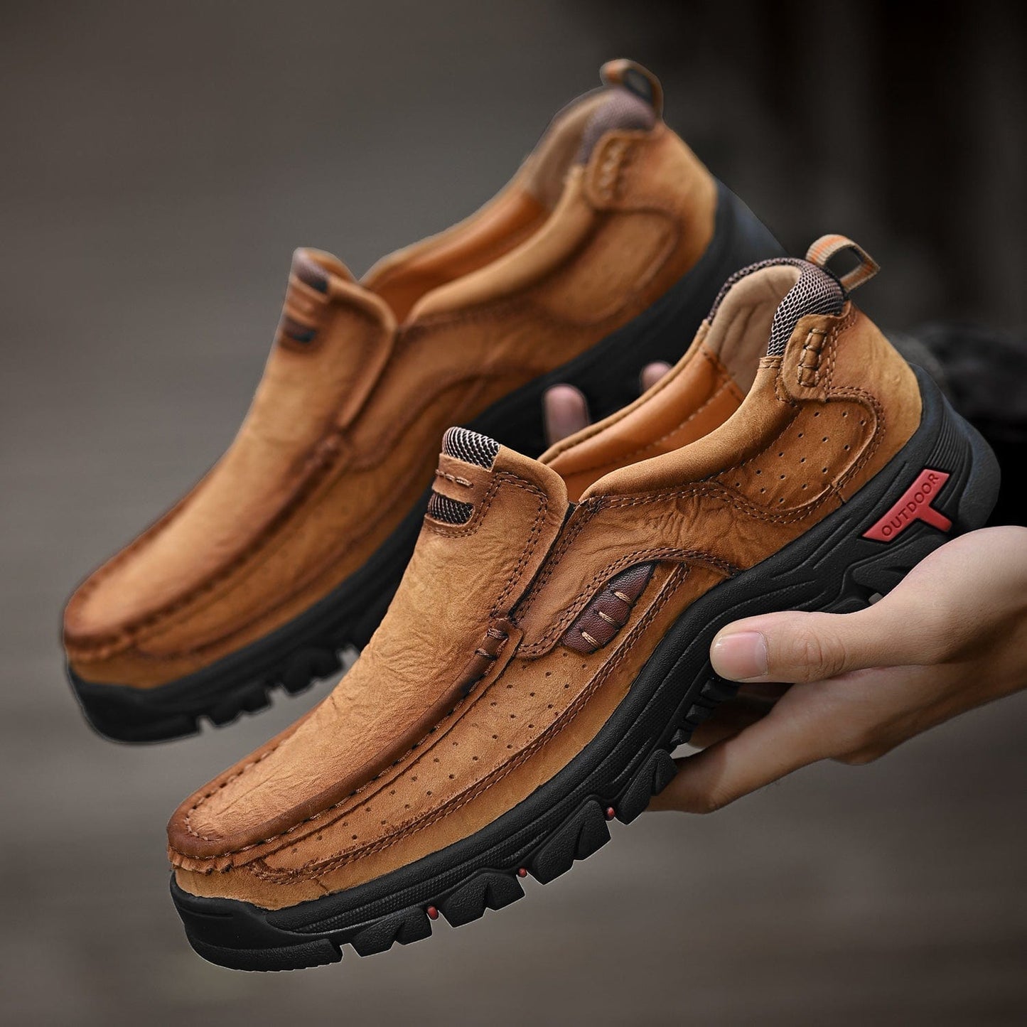 Orthopedic Leather Spring Boots