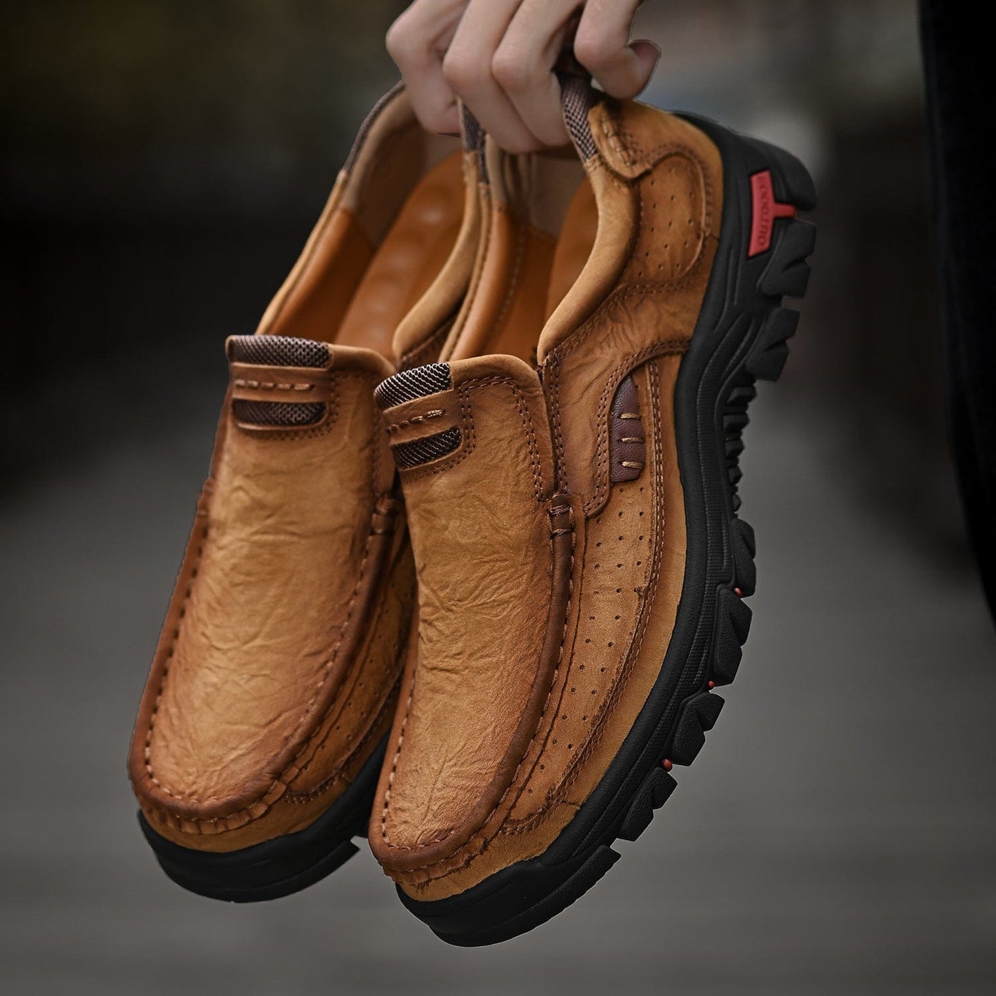 Orthopedic Leather Spring Boots