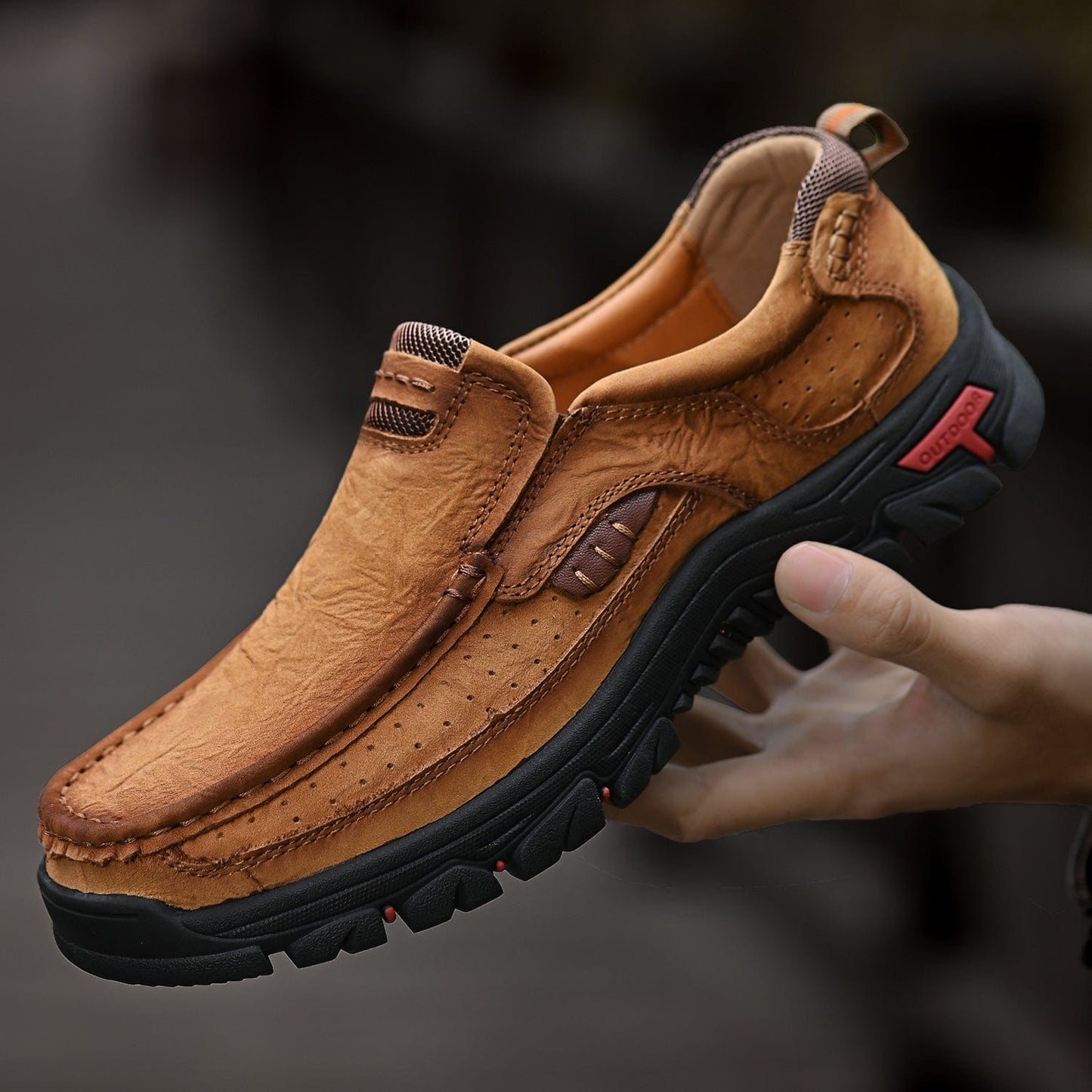 Orthopedic Leather Spring Boots