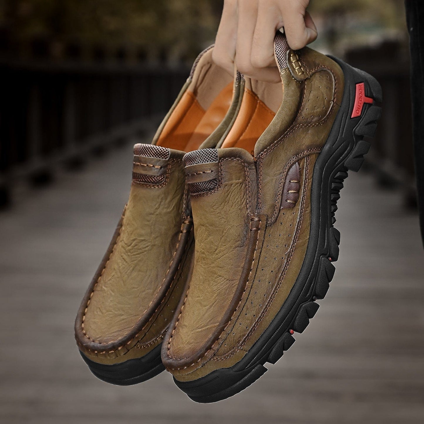 Orthopedic Leather Spring Boots