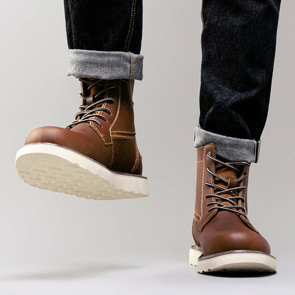 Orthopedic Boots Casual Boots For Men Waterproof Chukka Boots Mens