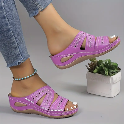 Orthopedic Arch Support Wide Toe Box Open Toe Sandals