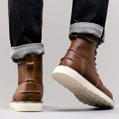 Orthopedic Boots Casual Boots For Men Waterproof Chukka Boots Mens
