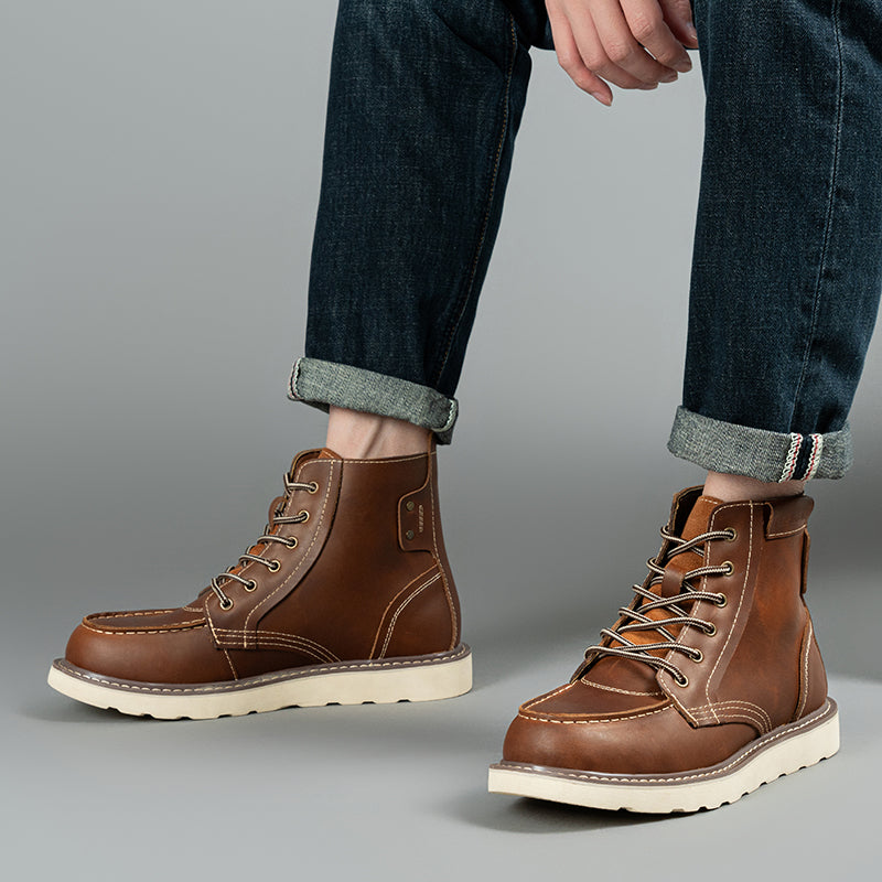 Orthopedic Boots Casual Boots For Men Waterproof Chukka Boots Mens