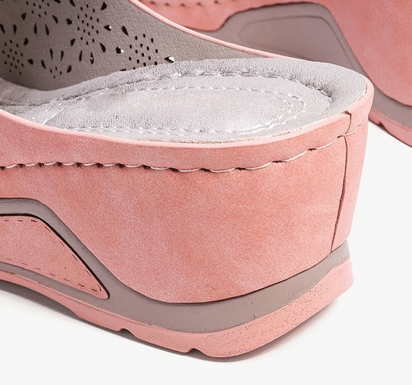OPTRHOPEDIC LEATHER SOFT FOOTBED ARCH-SUPPORT SANDALS