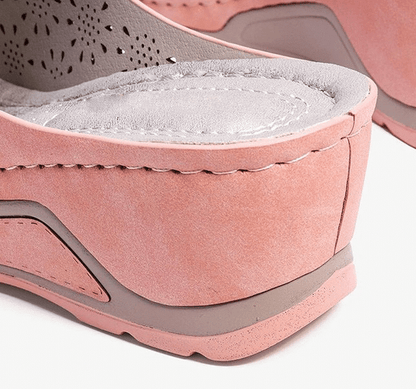 OPTRHOPEDIC LEATHER SOFT FOOTBED ARCH-SUPPORT SANDALS
