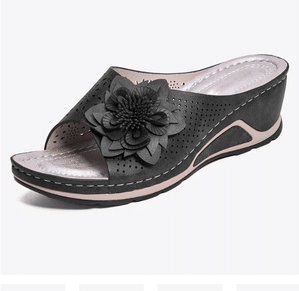 OPTRHOPEDIC LEATHER SOFT FOOTBED ARCH-SUPPORT SANDALS