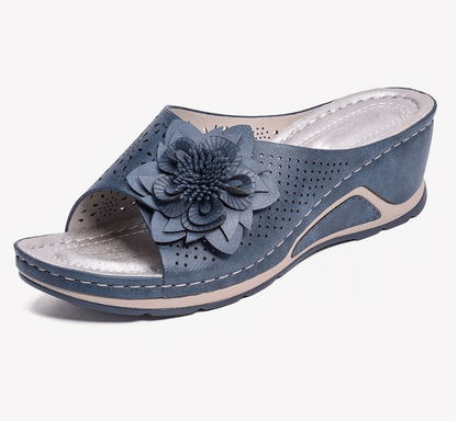 OPTRHOPEDIC LEATHER SOFT FOOTBED ARCH-SUPPORT SANDALS