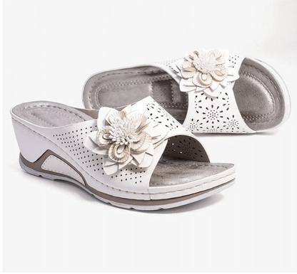 OPTRHOPEDIC LEATHER SOFT FOOTBED ARCH-SUPPORT SANDALS