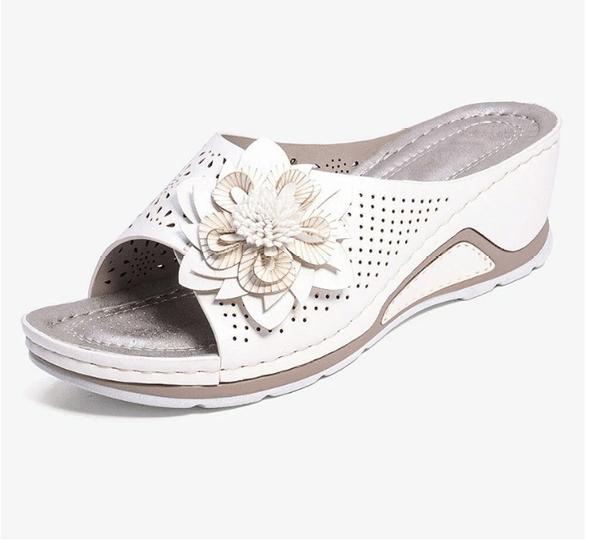 OPTRHOPEDIC LEATHER SOFT FOOTBED ARCH-SUPPORT SANDALS