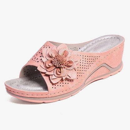 OPTRHOPEDIC LEATHER SOFT FOOTBED ARCH-SUPPORT SANDALS