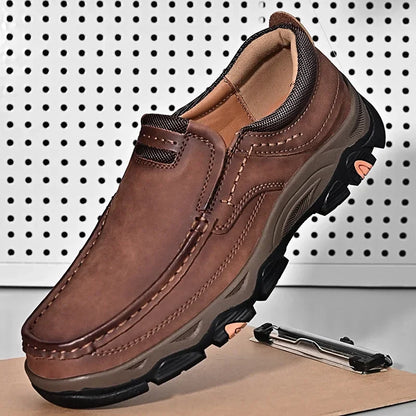 Men's Leather Orthopedic Walking Outdoor Shoes