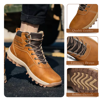 Henry | Orthopedic Leather Boots