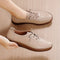 Orthopedic Women's Solid Color Sneakers