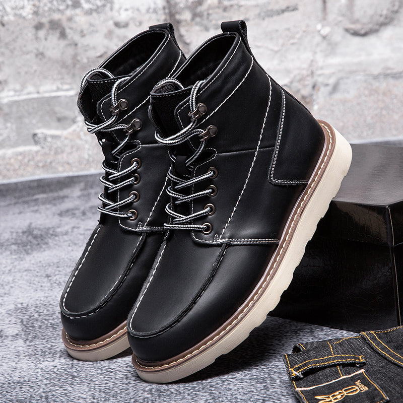 Orthopedic Boots Casual Boots For Men Waterproof Chukka Boots Mens