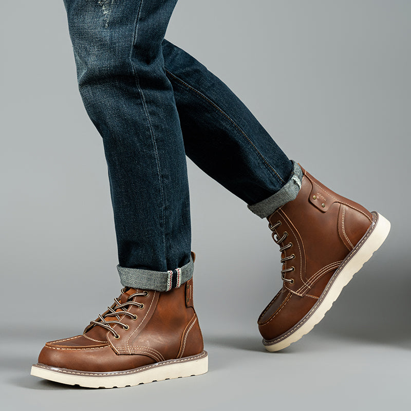 Orthopedic Boots Casual Boots For Men Waterproof Chukka Boots Mens