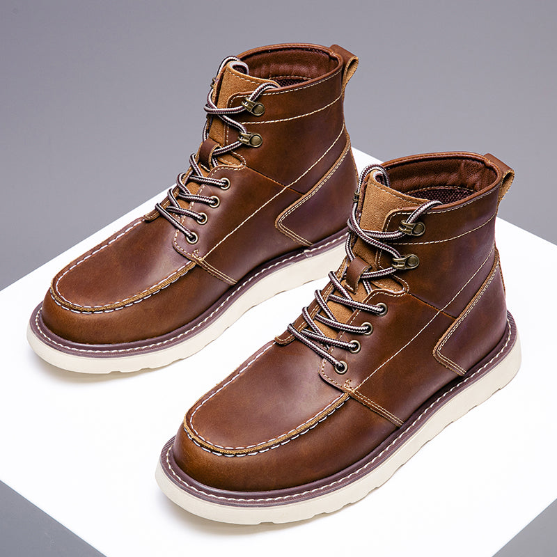 Orthopedic Boots Casual Boots For Men Waterproof Chukka Boots Mens