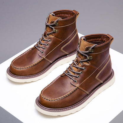 Orthopedic Boots Casual Boots For Men Waterproof Chukka Boots Mens