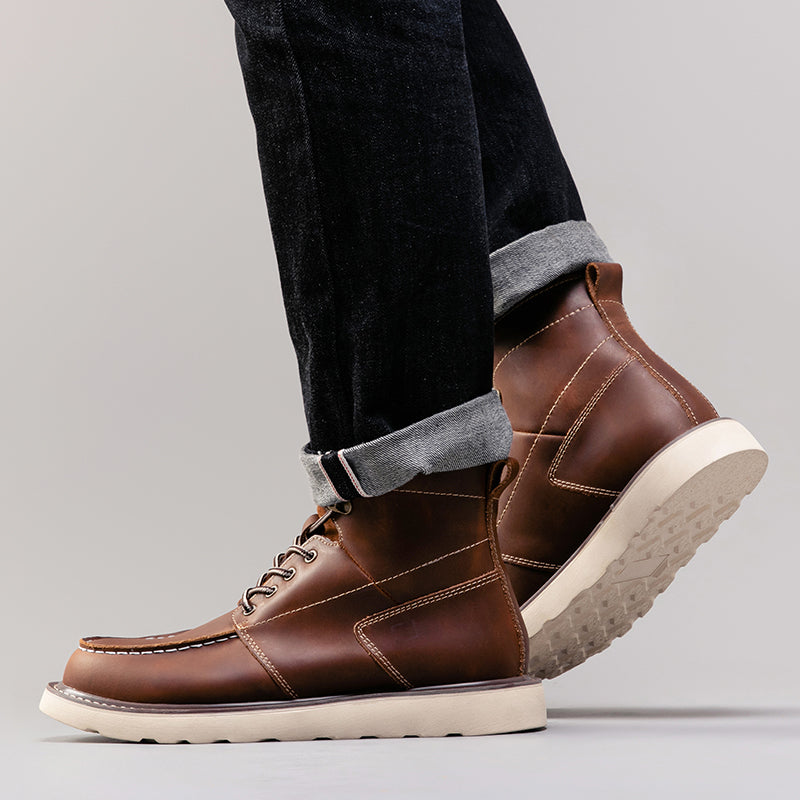 Orthopedic Boots Casual Boots For Men Waterproof Chukka Boots Mens