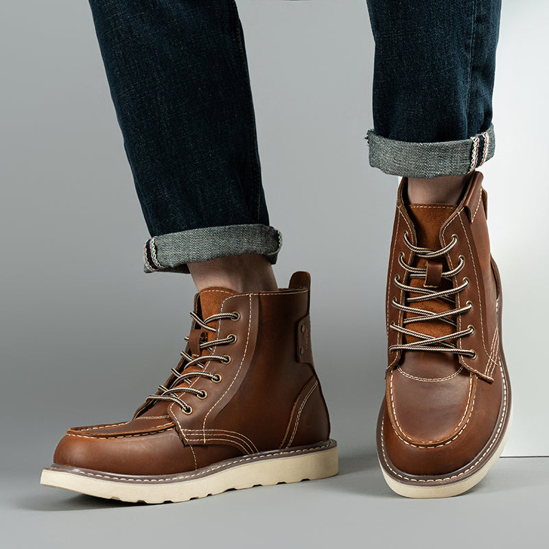 Orthopedic Boots Casual Boots For Men Waterproof Chukka Boots Mens