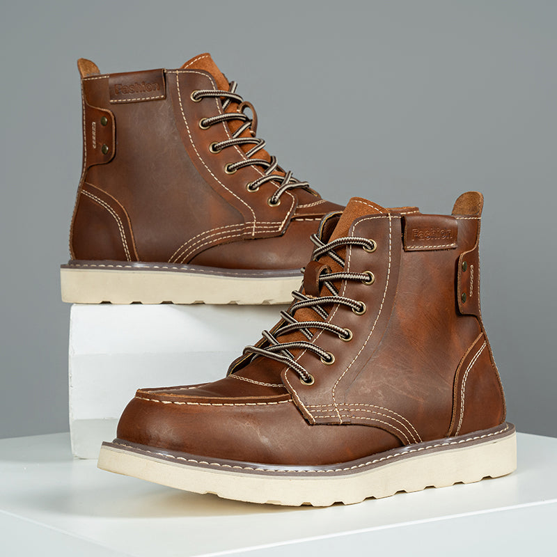 Orthopedic Boots Casual Boots For Men Waterproof Chukka Boots Mens