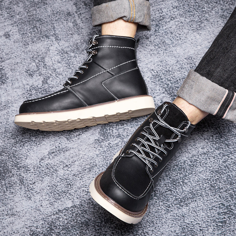 Orthopedic Boots Casual Boots For Men Waterproof Chukka Boots Mens