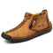 Orthopedic Men Casual Handmade British Style Leather Shoes