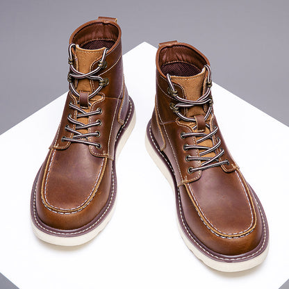 Orthopedic Boots Casual Boots For Men Waterproof Chukka Boots Mens