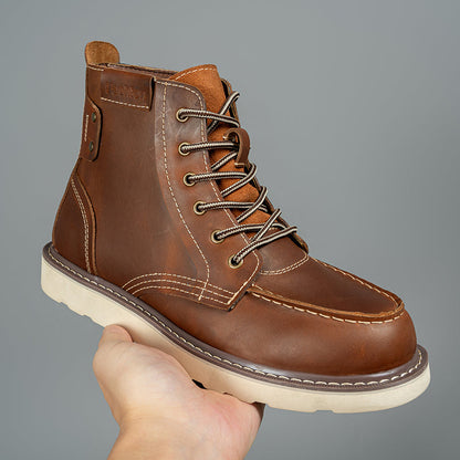 Orthopedic Boots Casual Boots For Men Waterproof Chukka Boots Mens