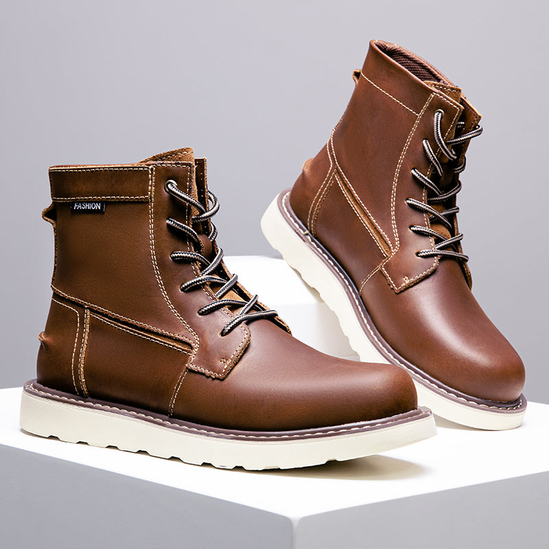Orthopedic Boots Casual Boots For Men Waterproof Chukka Boots Mens