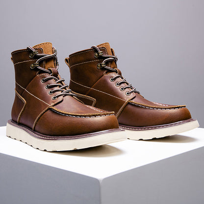 Orthopedic Boots Casual Boots For Men Waterproof Chukka Boots Mens