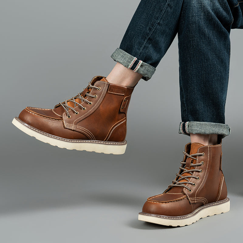 Orthopedic Boots Casual Boots For Men Waterproof Chukka Boots Mens