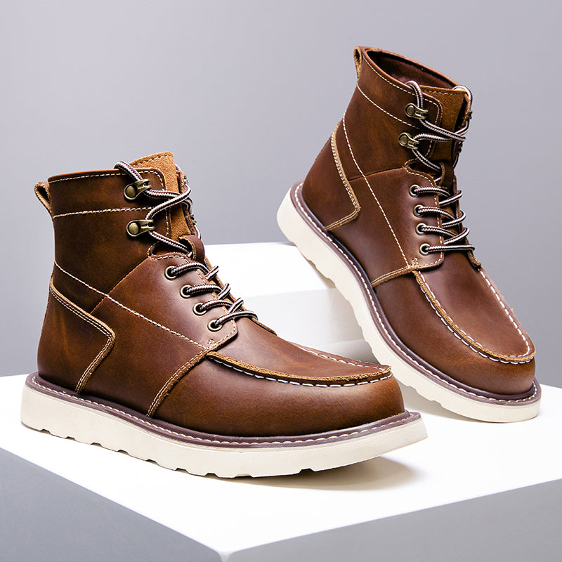 Orthopedic Boots Casual Boots For Men Waterproof Chukka Boots Mens
