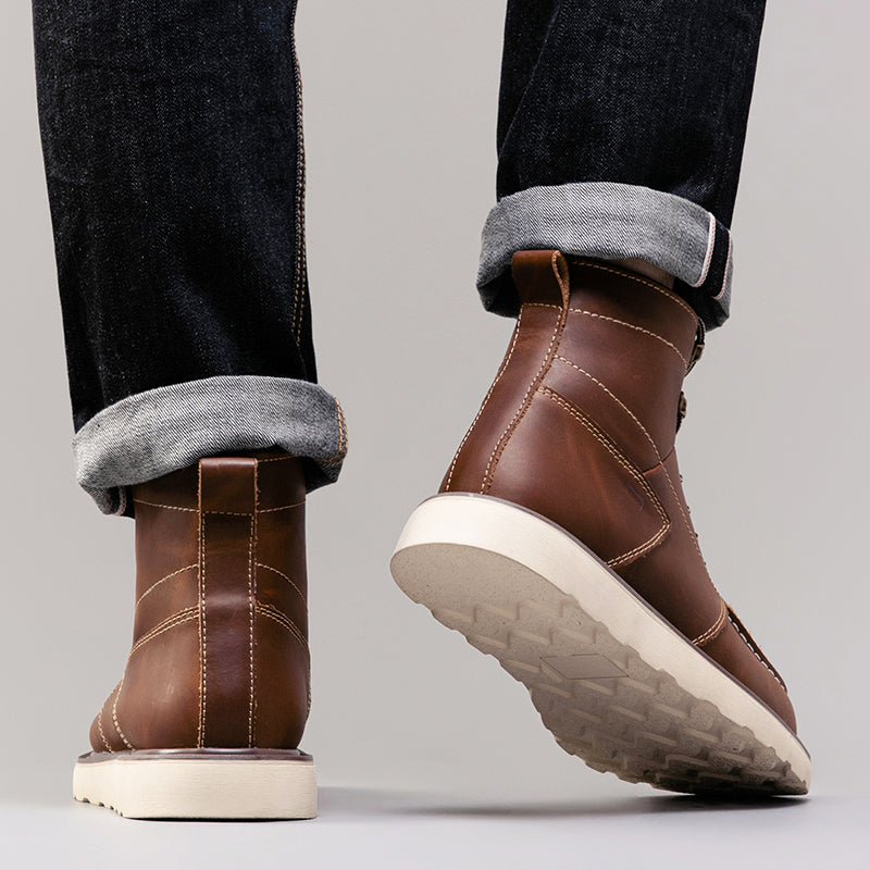 Orthopedic Boots Casual Boots For Men Waterproof Chukka Boots Mens