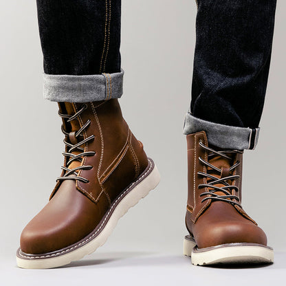 Orthopedic Boots Casual Boots For Men Waterproof Chukka Boots Mens
