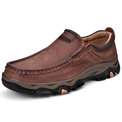 Men's Leather Orthopedic Walking Outdoor Shoes