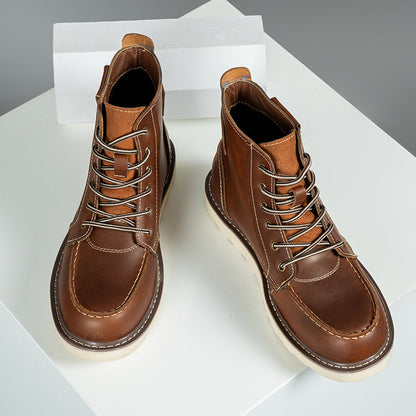 Orthopedic Boots Casual Boots For Men Waterproof Chukka Boots Mens