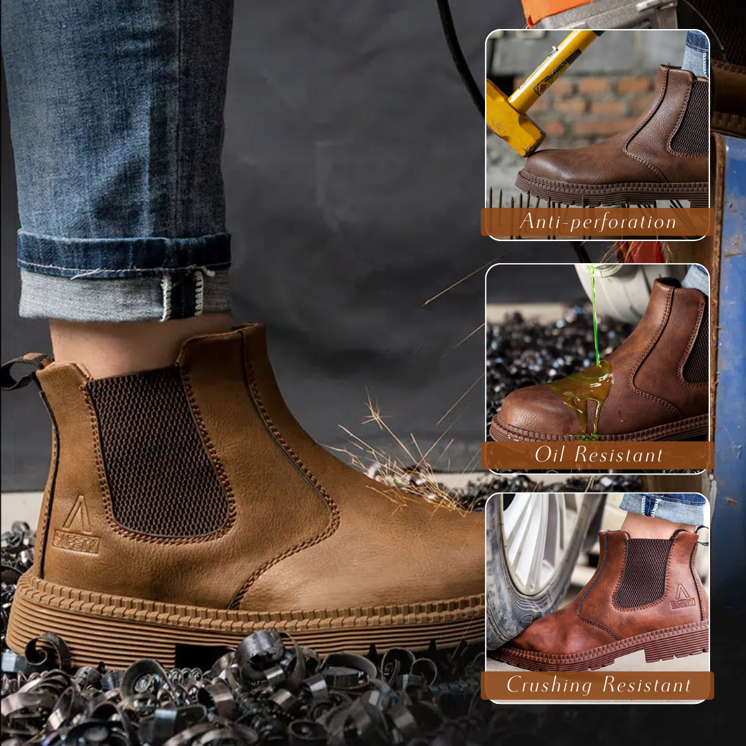 RobustFlex | Orthopedic Men's Safety Shoes