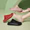Orthopedic Women's Italian Leather Platform Slippers