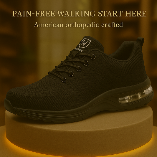 Ortho Safety PRO for Men - Comfortable Steel Toe Shoes