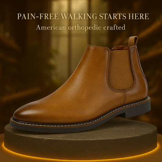 Caleb | Orthopedic Men's Comfortable Chelsea Boots