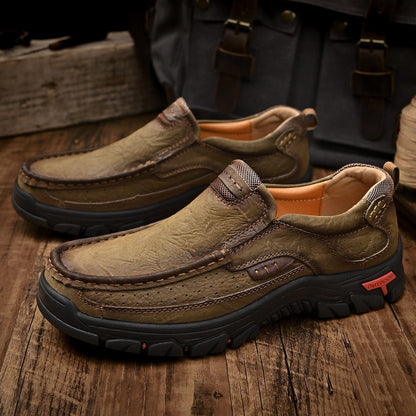 Orthopedic Leather Spring Boots