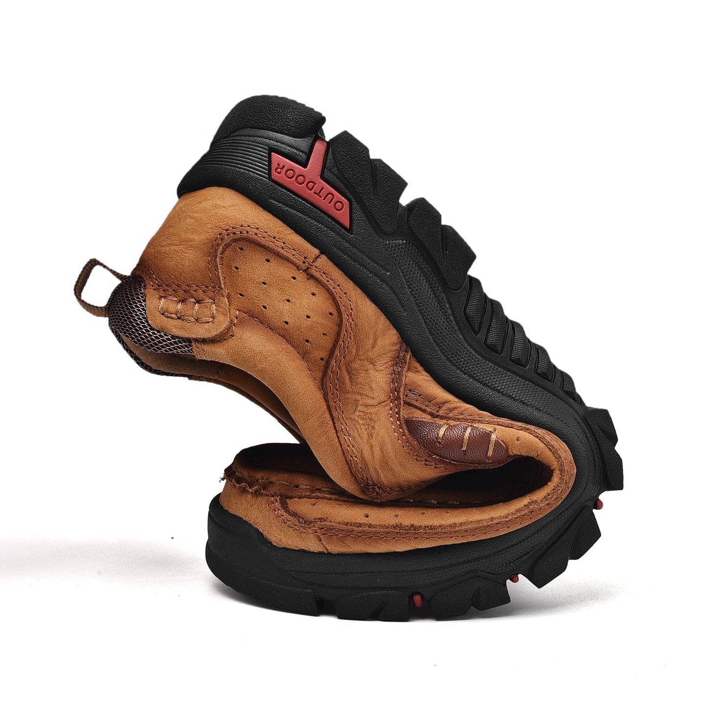 Orthopedic Leather Spring Boots
