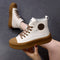 WOMEN'S HIGH TOP BREATHABLE LEATHER SHOES