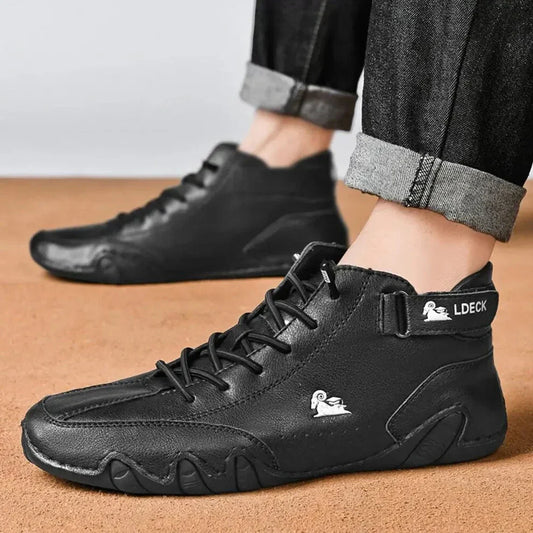 UNISEX NON-SLIP LEATHER ORTHOPEDIC SHOES