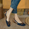 METALLIC BUCKLE ORTHOPEDIC SANDALS