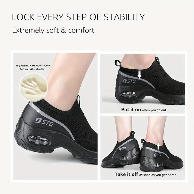 WOMEN'S Orthopedic CUSHION SOCK SNEAKERS
