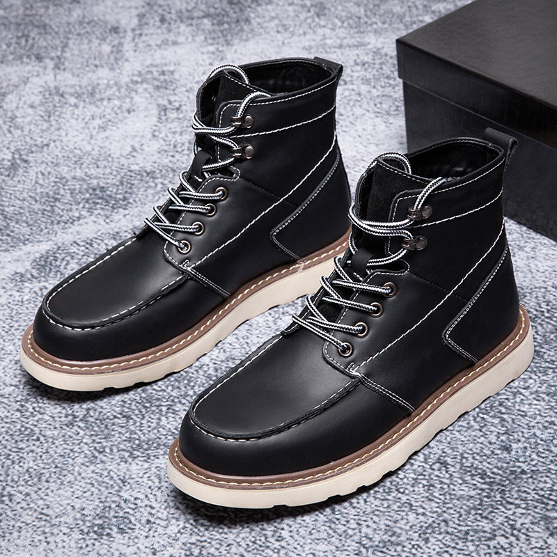 Orthopedic Boots Casual Boots For Men Waterproof Chukka Boots Mens